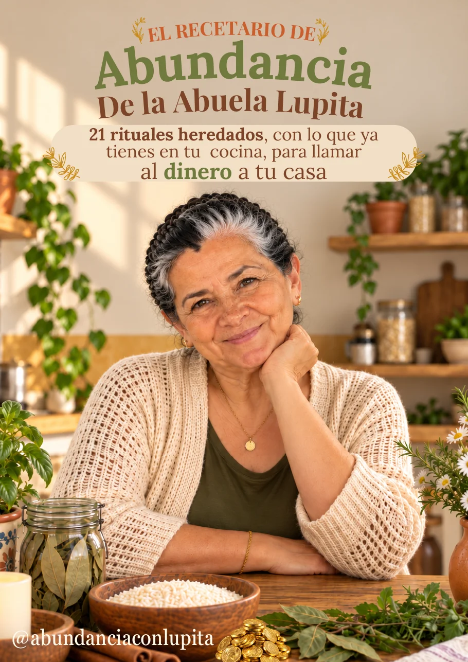 Portada de El Recetario de Abundancia de la Abuela Lupita
